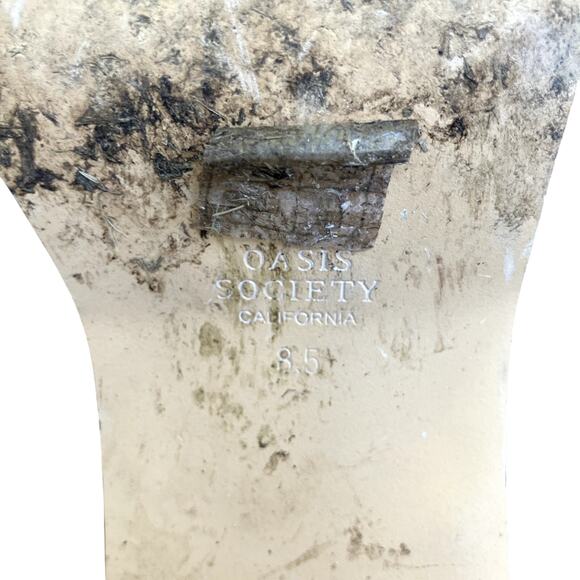 Oasis Society Suede Platform Boots in Brown - Picture 6 of 6